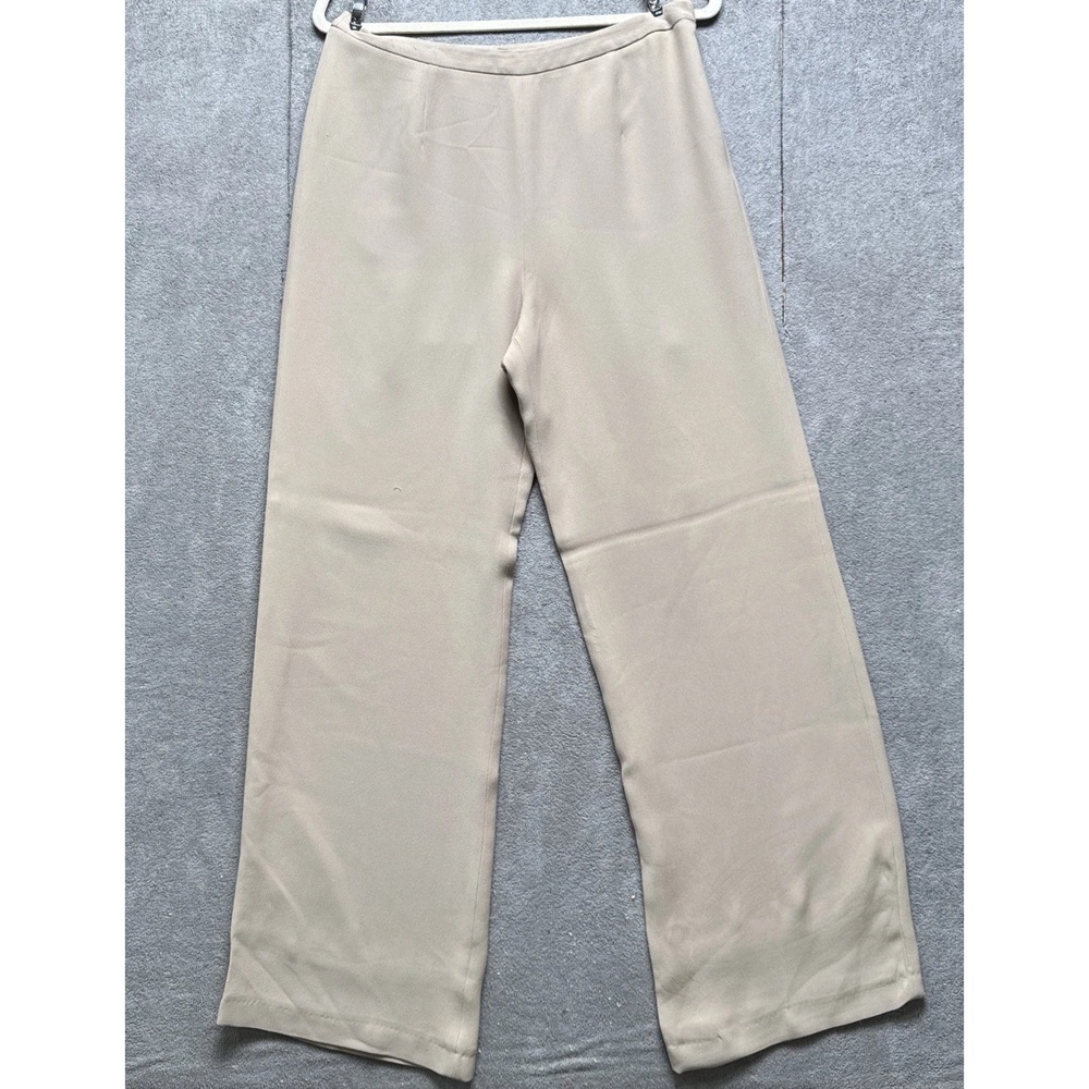 Giorgio Armani Dress Pants Womens 30 Beige‎ Wide Leg Pants Capsule Wardrobe